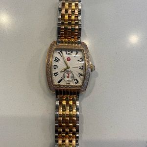 Michele diamond urban mini watch